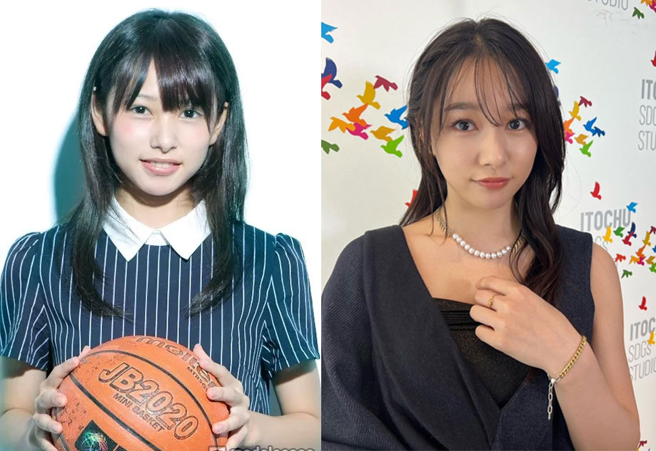 桜井日菜子のデビュー当時の目と最近の目の比較写真